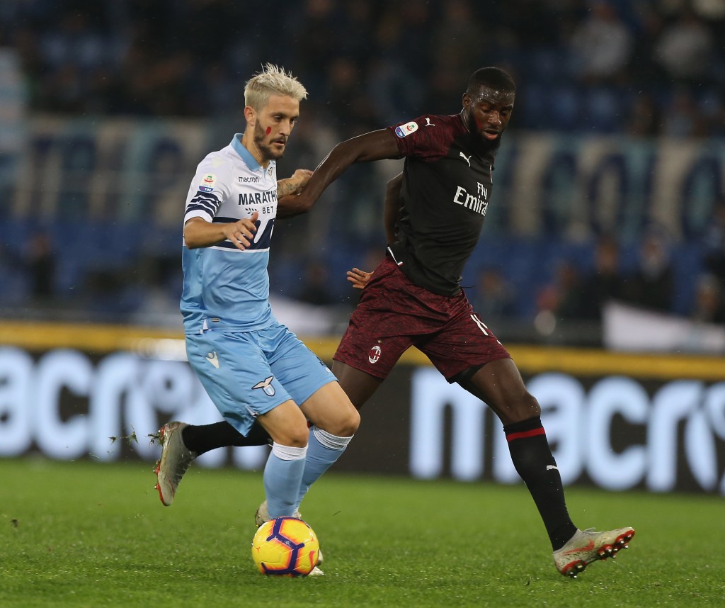 Tiemoue' Bakayoko in Lazio-Milan, Getty Images