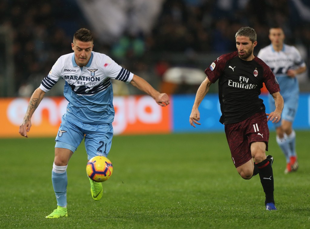 Fabio Borini, attaccante del Milan