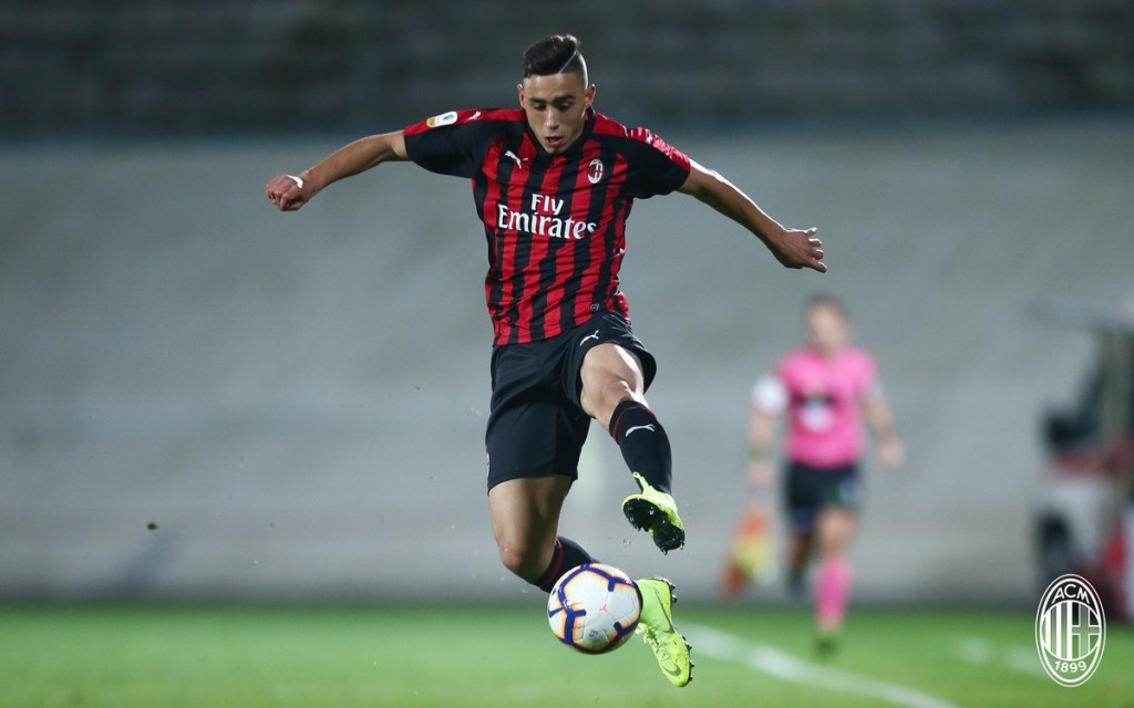 Gabriele Capanni, Milan Primavera, @acmilan