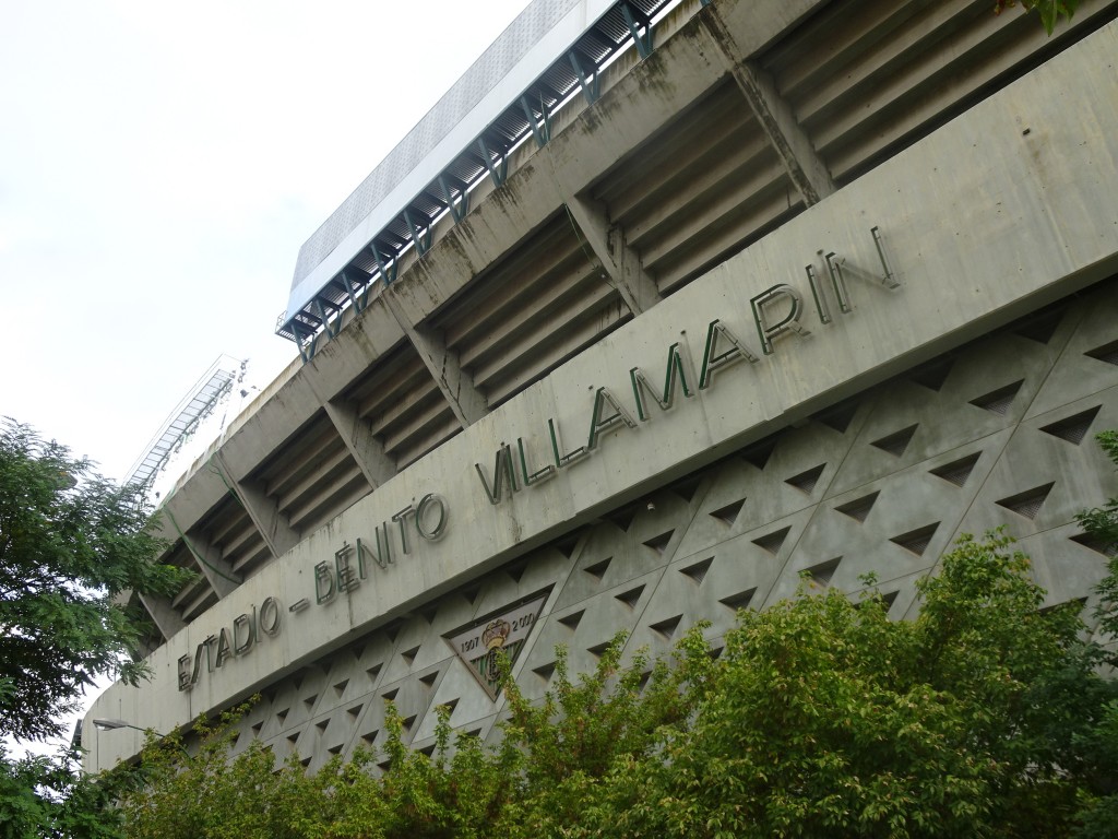 Lo stadio Benito Villamarín, casa del Betis Siviglia