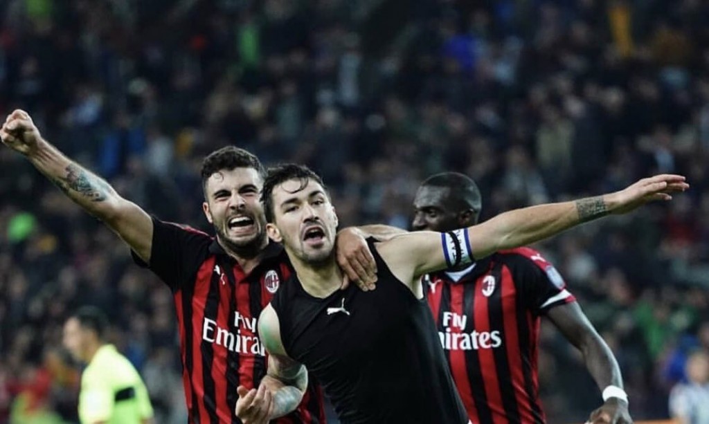 Romagnoli Cutrone Milan
