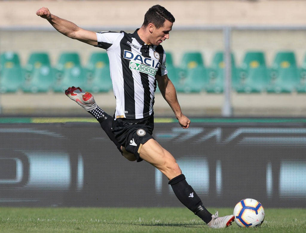 Kevin Lasagna, attaccante dell'Udinese