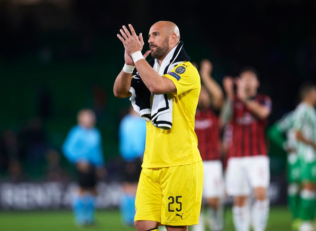 Pepe Reina, portiere del Milan