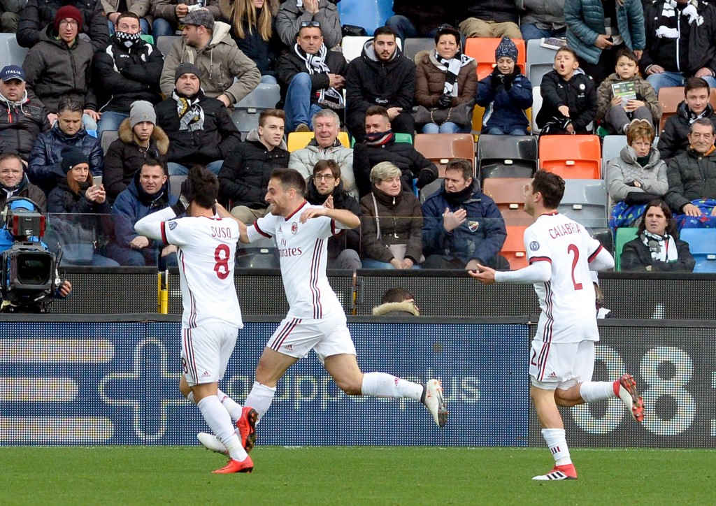 Suso Udinese-Milan