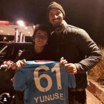 Ibrahimovic con tifoso Trabzonspor