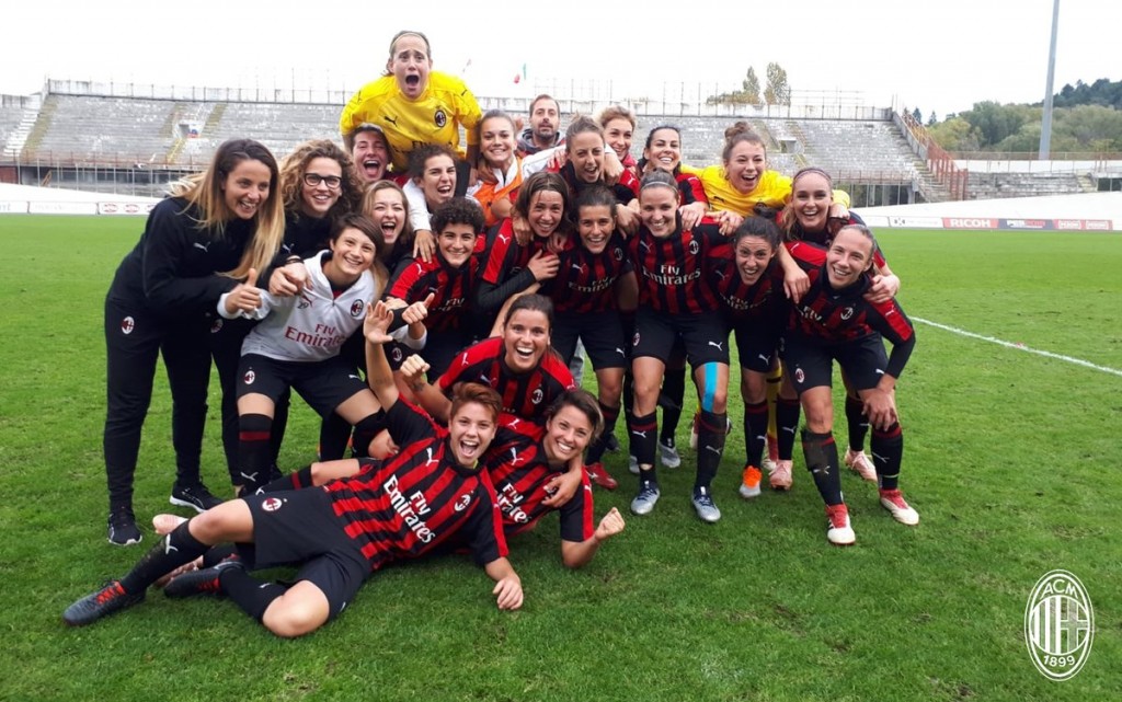 Milan Femminile stadio Ossola