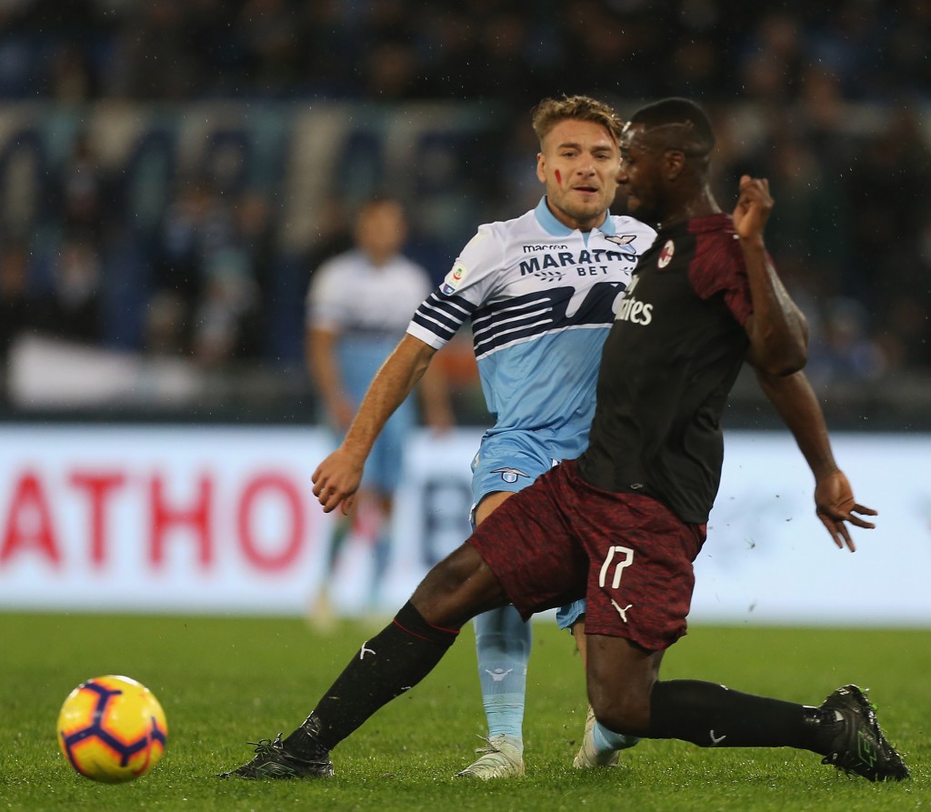 Cristian Zapata in Lazio-Milan, Getty Images