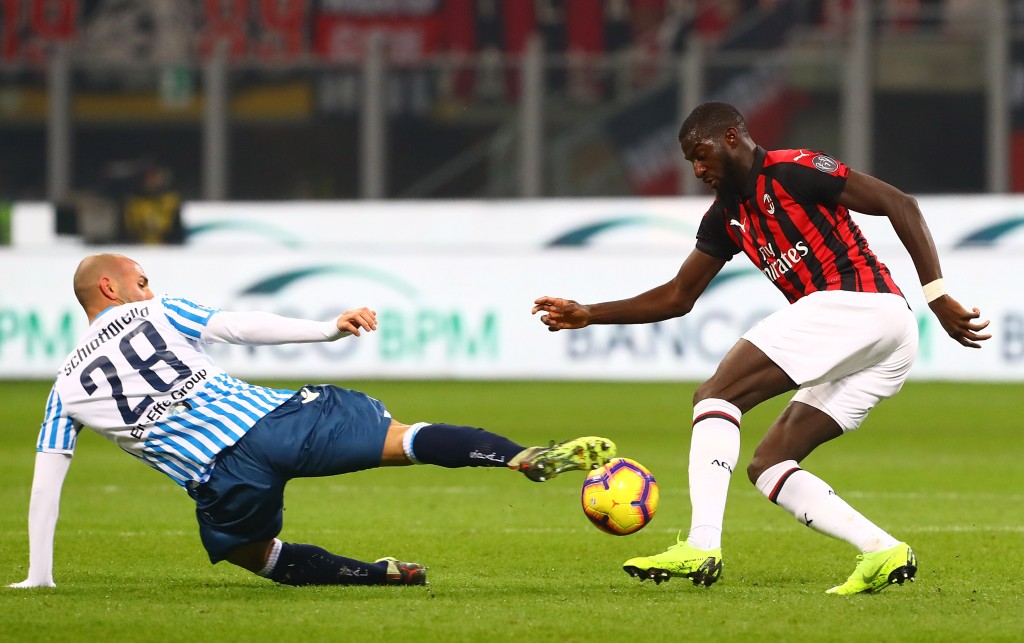 Tiemoue Bakayoko in Milan-SPAL, Getty Images
