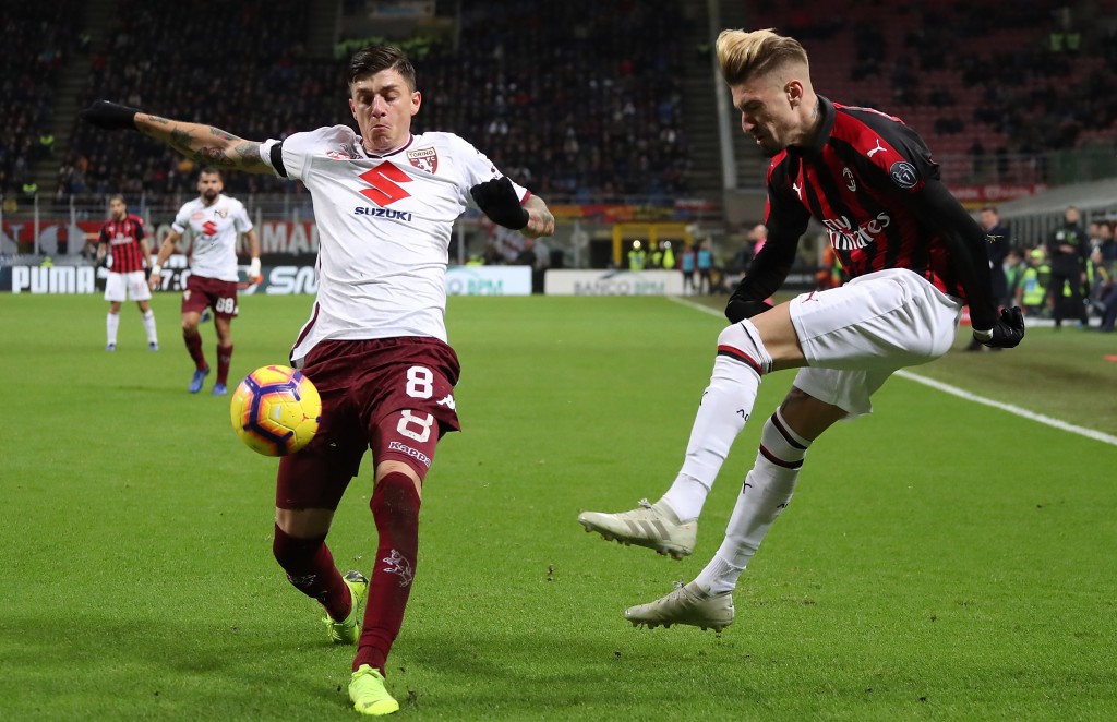 Samuel Castillejo, Milan, Getty Images