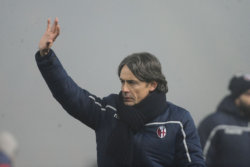 Filippo Inzaghi, allentore del Bologna