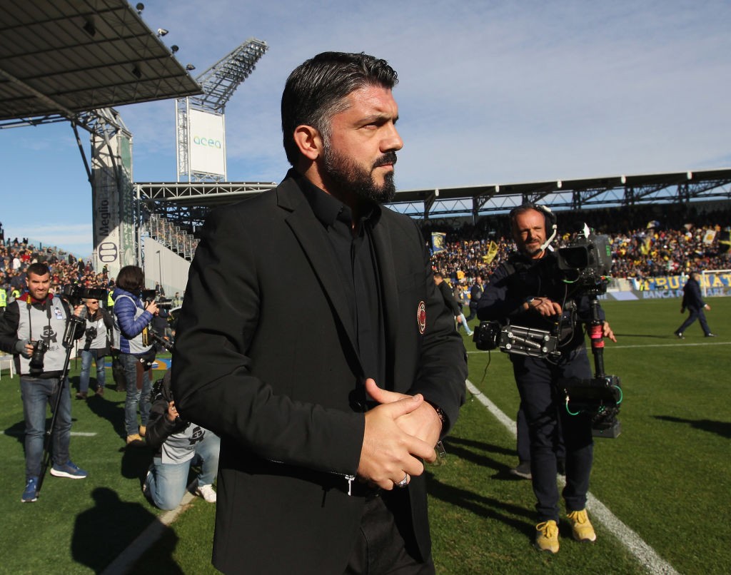 Gennaro Gattuso, allenatore del Milan