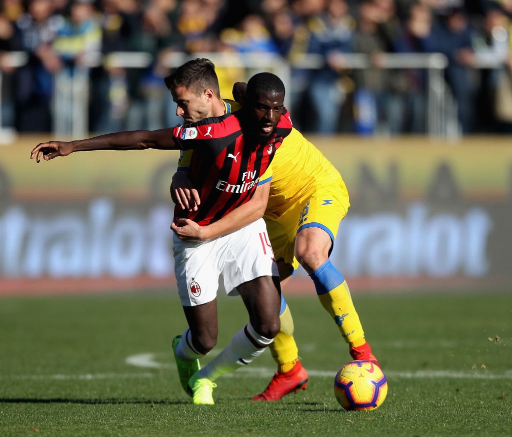 Tiémoué Bakayoko, centrocampista del Milan