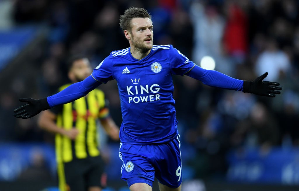 Jamie Vardy, attaccante del Leicester City