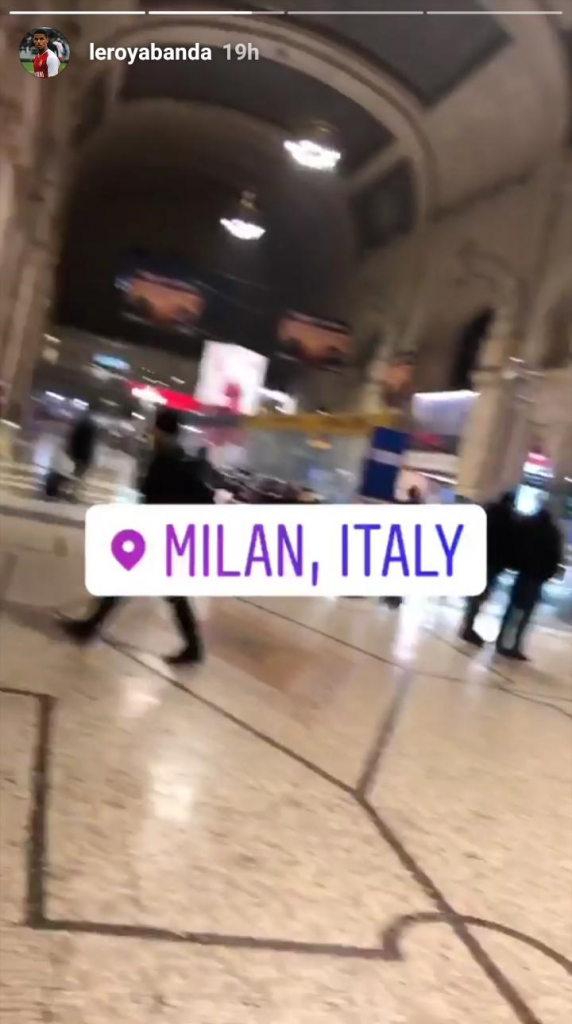 Abanda in stazione Centrale