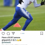 Foto Higuain commenti Suso e José Mauri