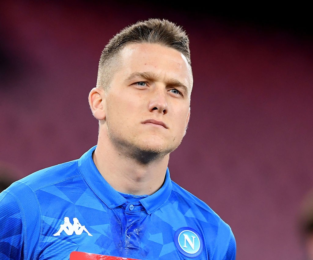 Piotr Zielinski, centrocampista del Napoli
