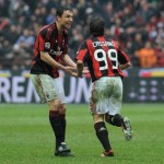 Antonio Cassano e Mark Van Bommel