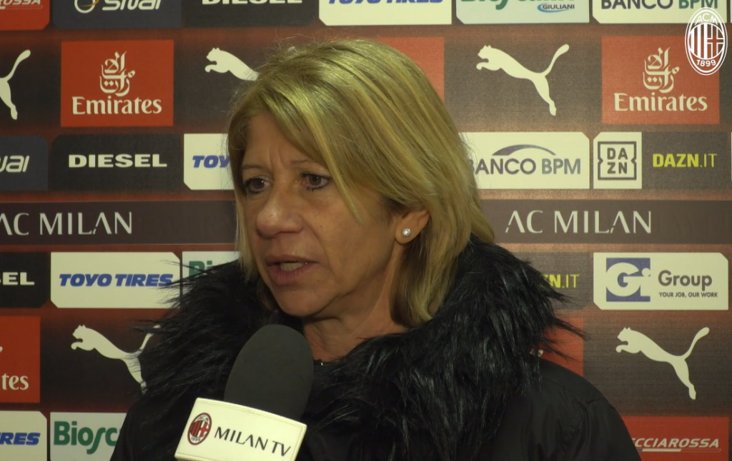 Carolina Morace a Milan TV