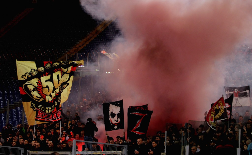 Lazio Milan tifosi rossoneri