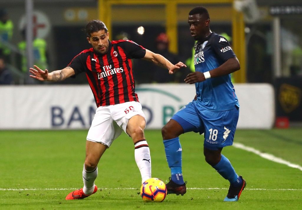 Afriyie Acquah e Ricardo Rodriguez, Milan-Empoli, Getty Images