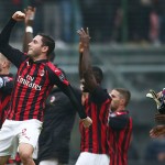 esultanza Milan San Siro