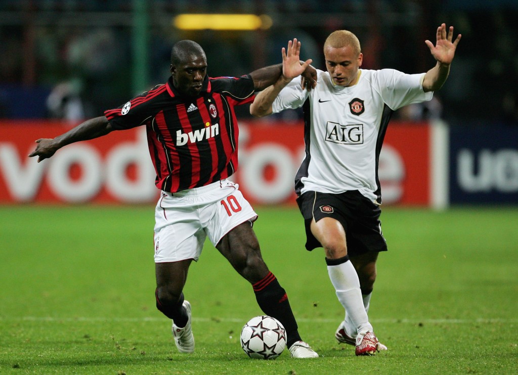 Seedorf Milan Manchester United