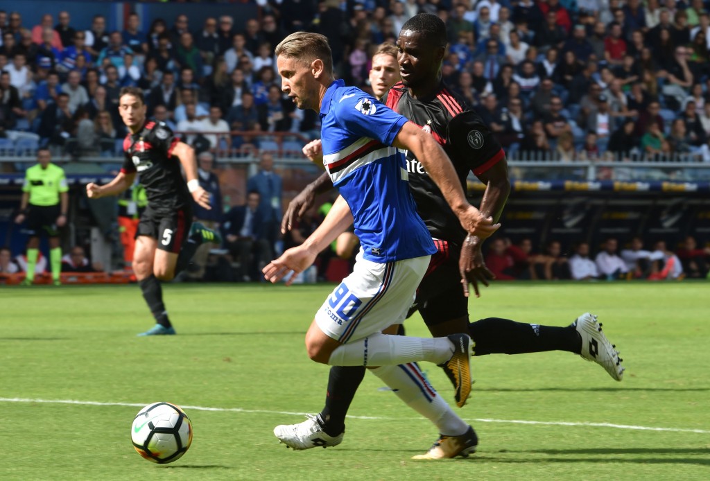 Sampdoria-Milan Ramirez Zapata