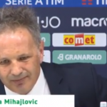 Sinisa Mihajlovic, tecnico del Bologna, Gazzetta TV