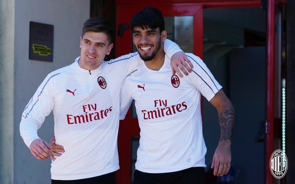 Piatek Paqueta Milan Milanello