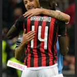 Francesco Acerbi abbraccia Tiémoué Bakayoko, Instagram Stories Bakayoko