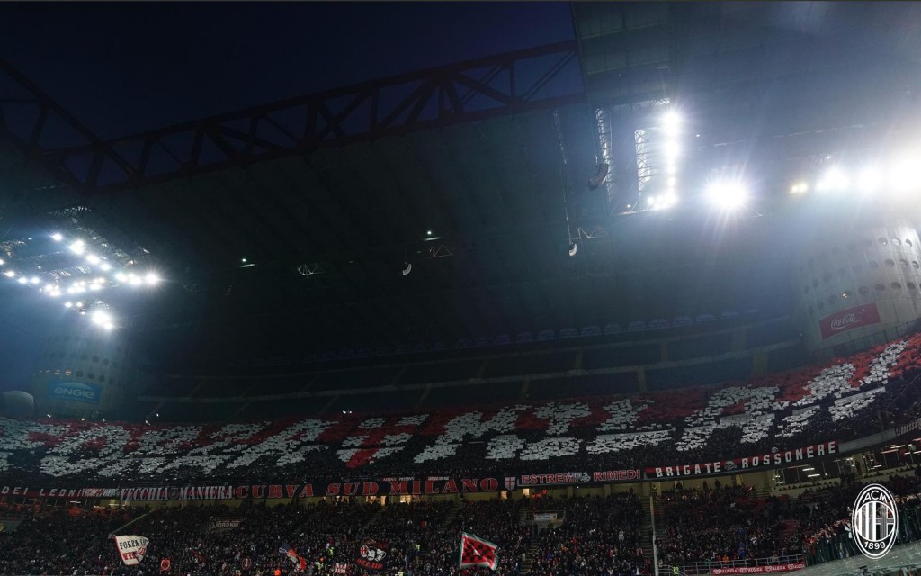 Curva Sud Milano Milan-Lazio