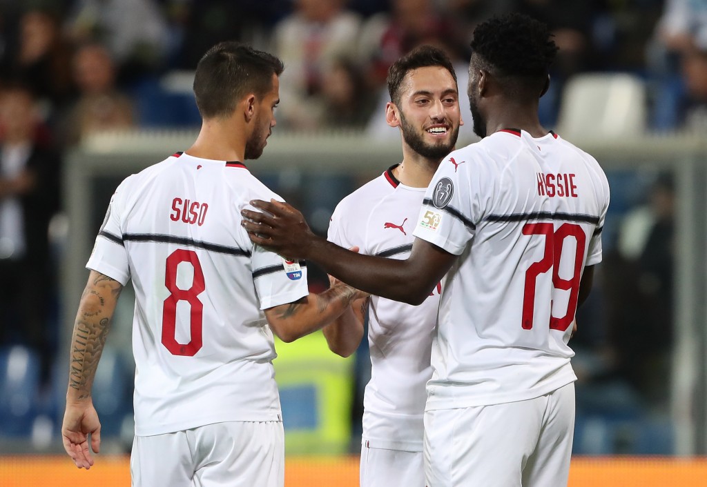 Suso Calhanoglu Kessie Milan