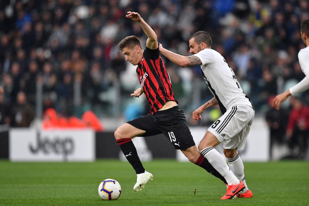 Piatek Bonucci Juventus-Milan