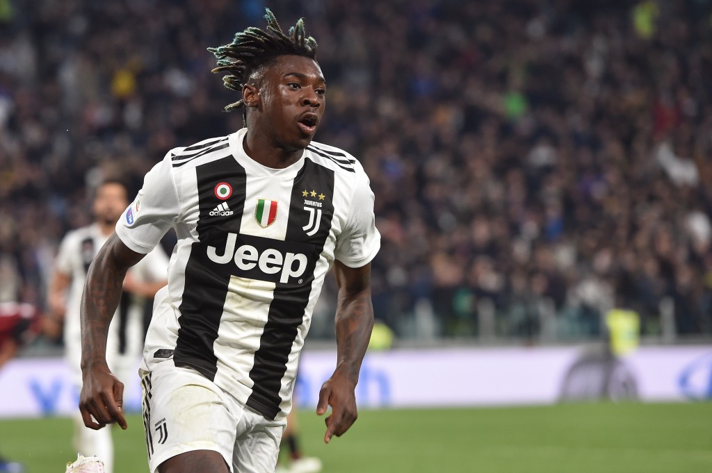 Moise Kean Juventus-Milan