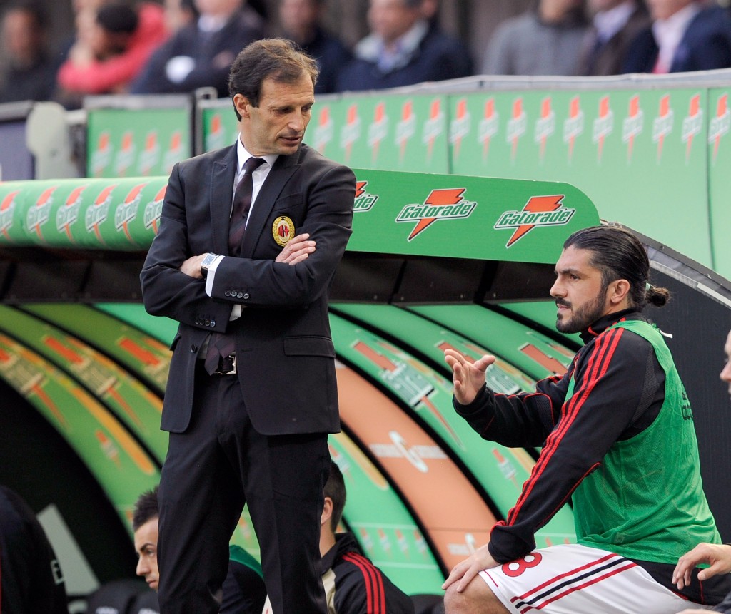 Allegri Gattuso Milan 2011-2012