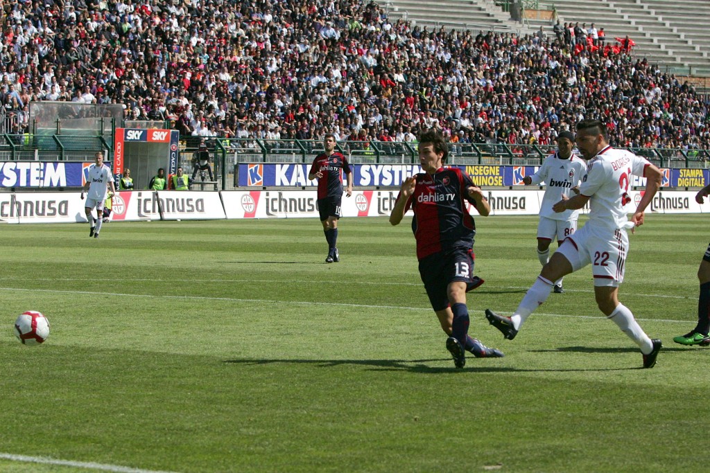 Cagliari Milan 2010 Borriello