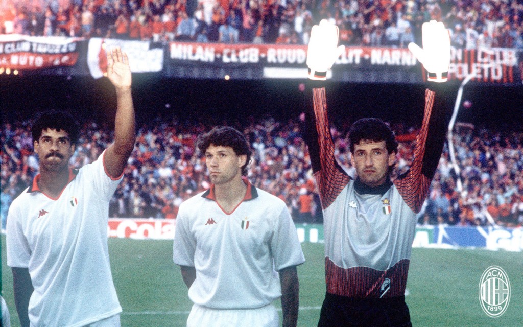 Rijkaard van Basten Giovanni Galli Milan