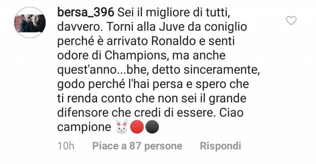 post su bonucci