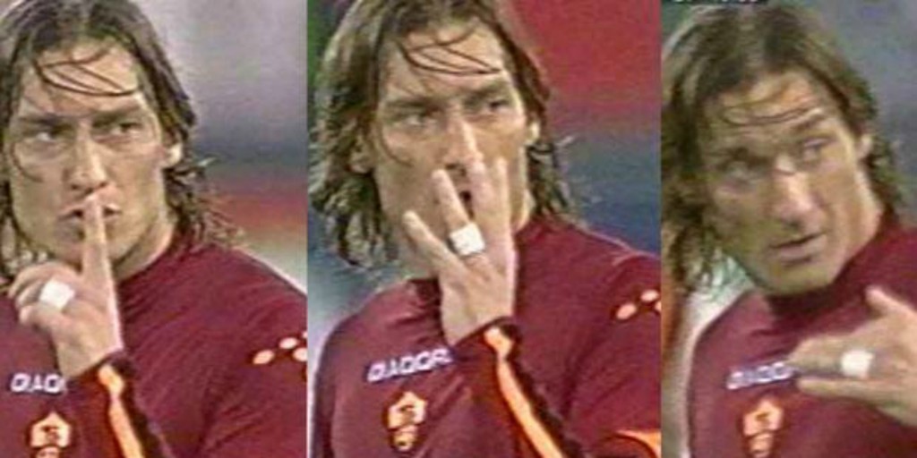 Totti a Tudor: "4-0, zitto e a casa"
