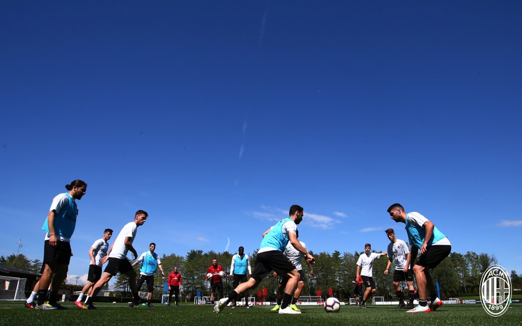 allenamento Milan Milanello