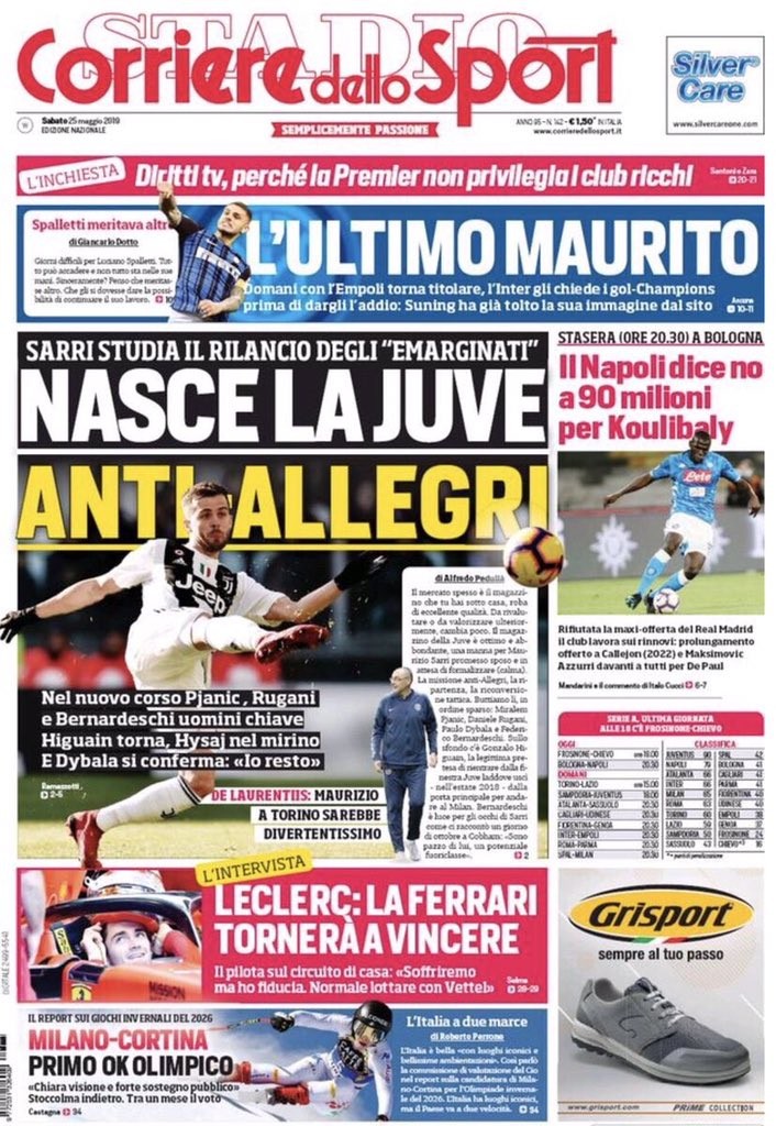 CorSport 25 maggio 2019