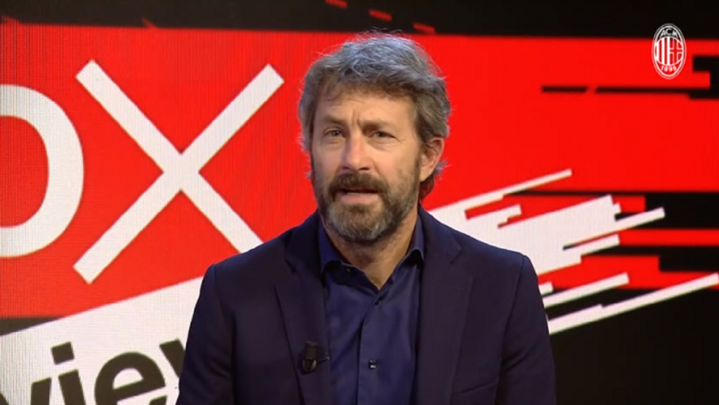 Maurizio Ganz, ex attaccante del Milan, oggi opinionista per 'Milan TV' (credits: acmilan.com)