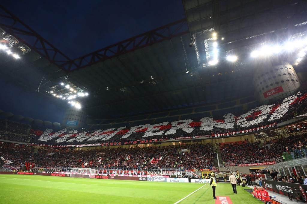 Milan Curva Sud Milano San Siro stadio