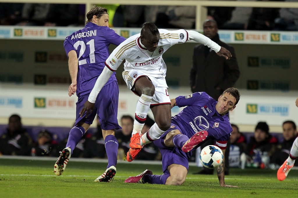 Fiorentina Milan 2014 Balotelli