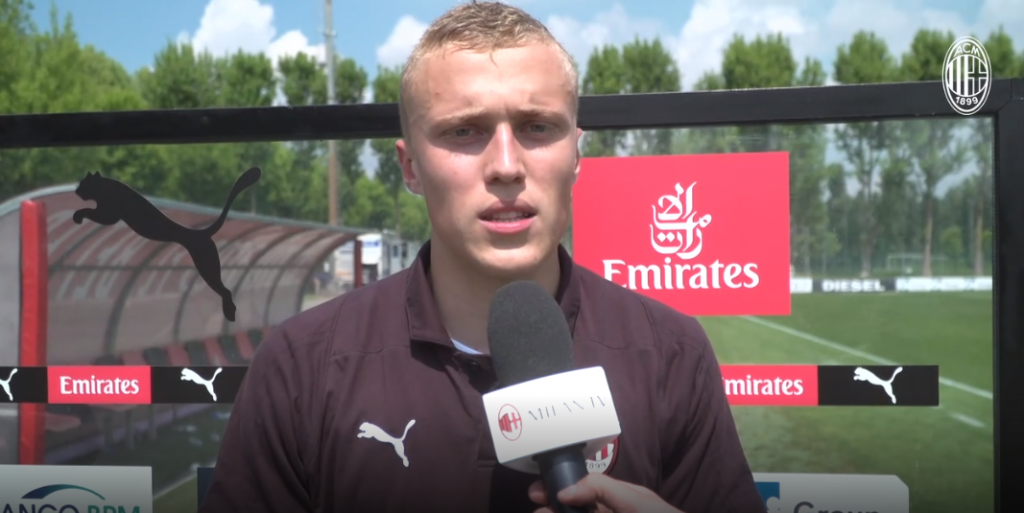 Tommaso Merletti, Milan Primavera, @acmilan