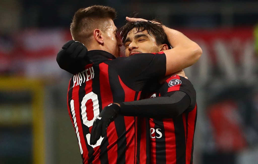 Piatek Paqueta Milan