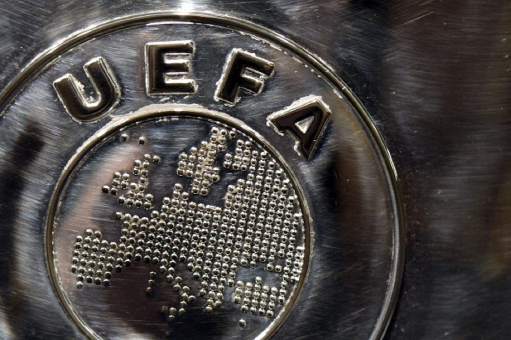 Il logo della UEFA Fair Play Finanziario licenze