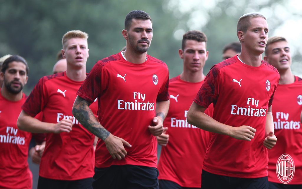 allenamento Milan Milanello