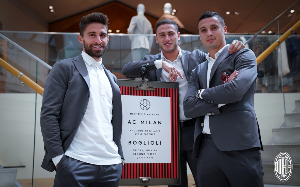 Borini Calabria Krunic Milan Boglioli ICC 2019