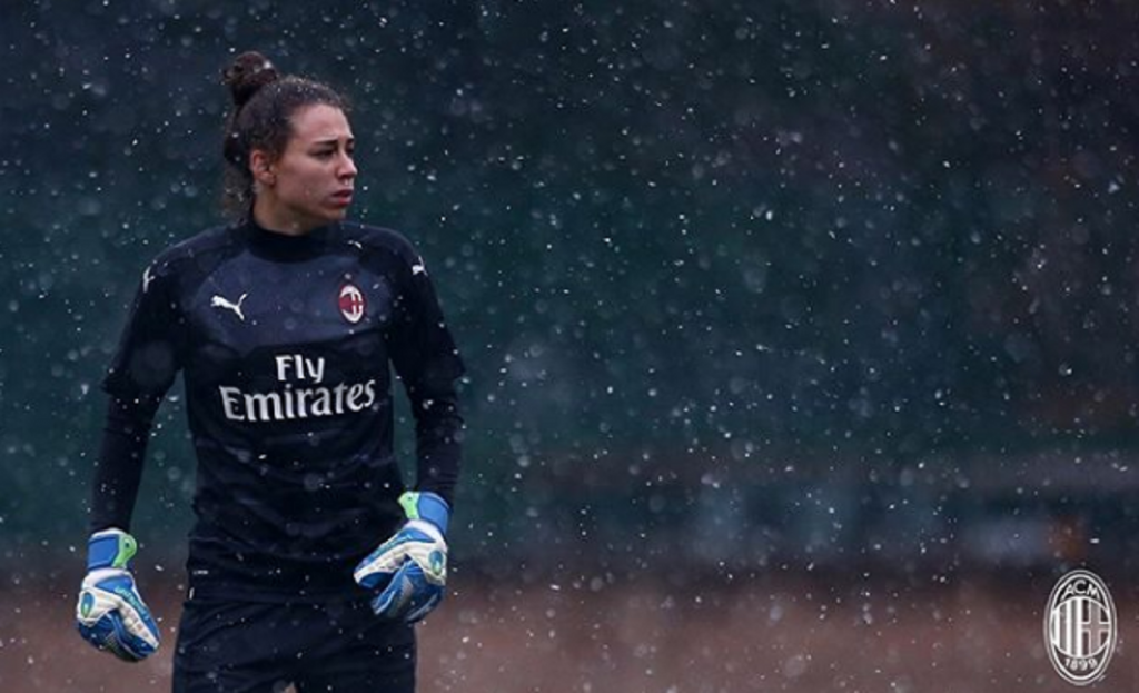 Camelia Caesar, ex Milan Femminile, @acmilan